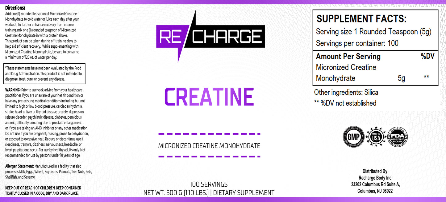 Creatine (100 serving)