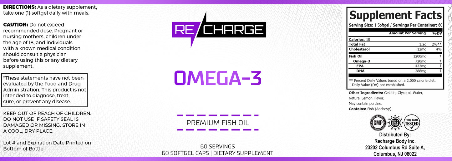 Omega-3 (60 serving)