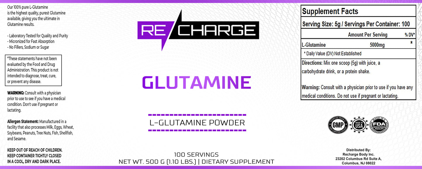 Glutamine (100 serving)